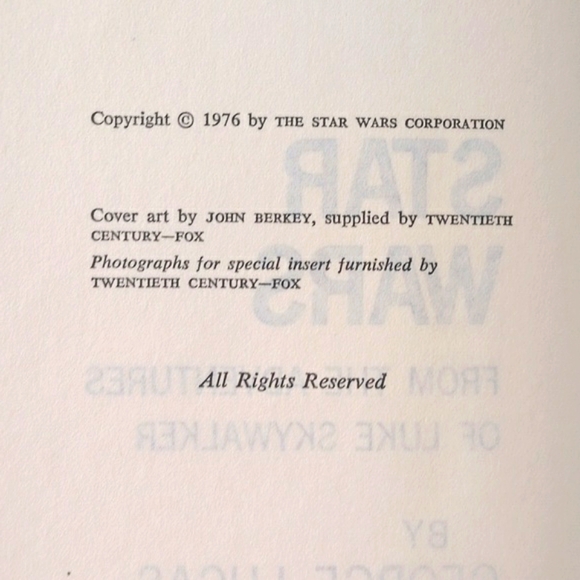 Star Wars - George Lucas - 1976 - Picture 13 of 15